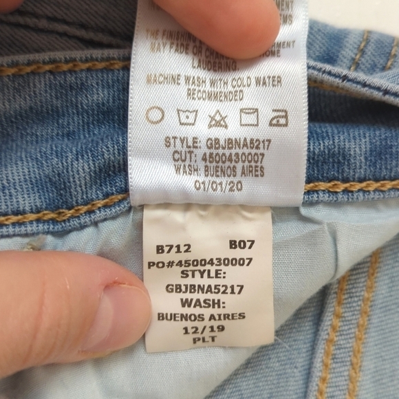 Joe's Jeans Classic Light Wash High Waisted Cropped Raw Hem Boot Cut Jeans 27 - Picture 10 of 15